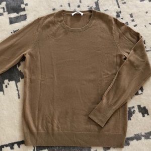 Everlane Camel crewneck size L new